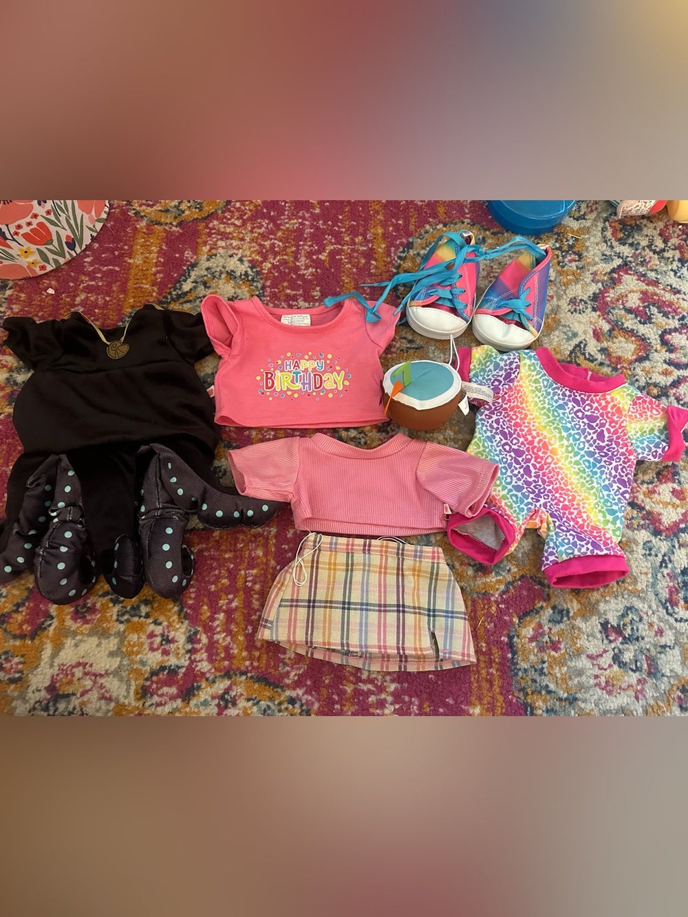 Build a bear clothes and accessories lot